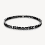 Brosway Black Steel with Black Crystals Bracelet