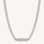 Brosway Stainless Steel Necklace with Crystal Bar 