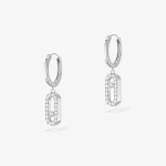 Messika Move Uno Hoop  earrings - WG