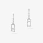 Messika Move Uno Hoop  earrings - WG