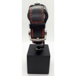 Bomberg BOLT-68 GMT Red & Black Leather